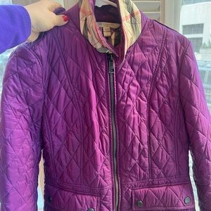 Classic Burberry quilted coat